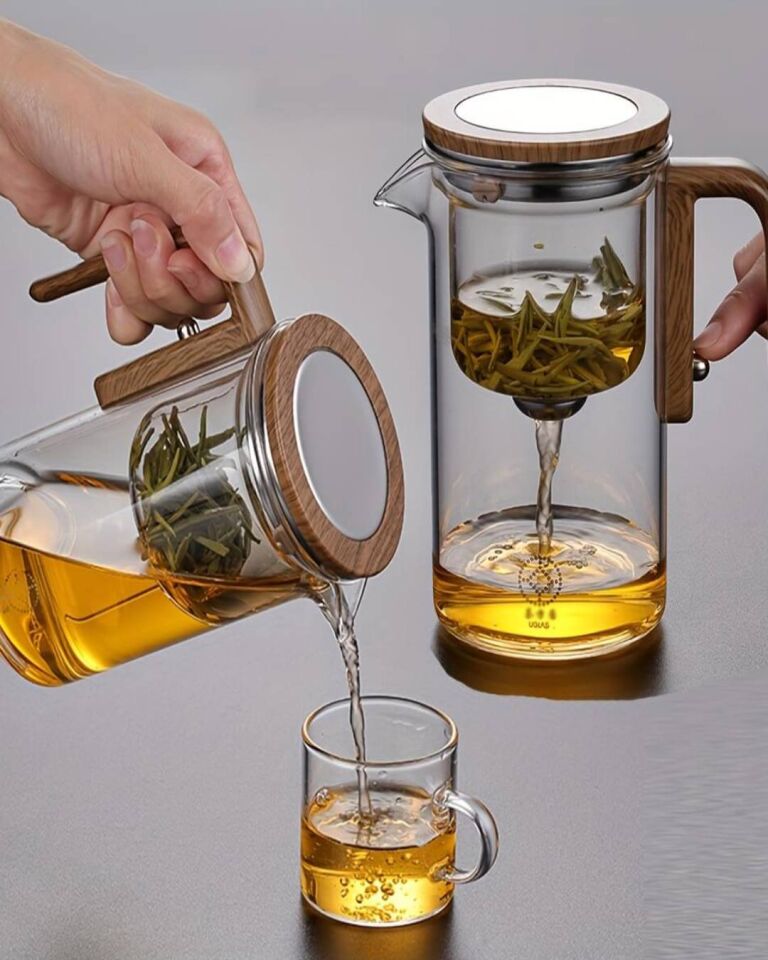 Otomatik Lüks Manyetik Cam Demlik