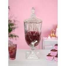 3lt Cam Sebil Musluklu Şerbetlik Parti Damacanası Meşrubatlık