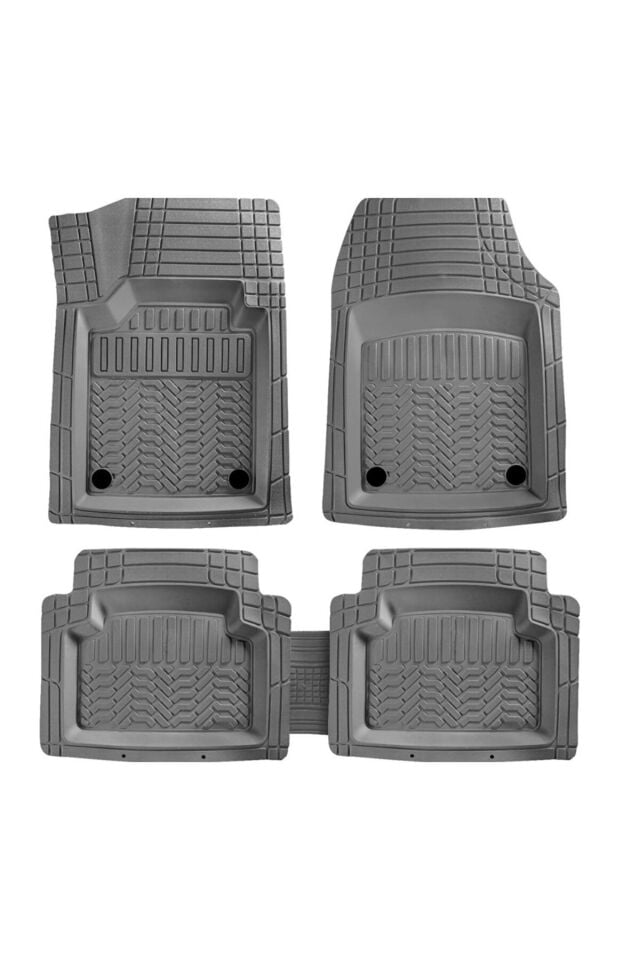 İtimat Her Araca Uyumlu 4d Havuzlu Oto Paspas Max Gri