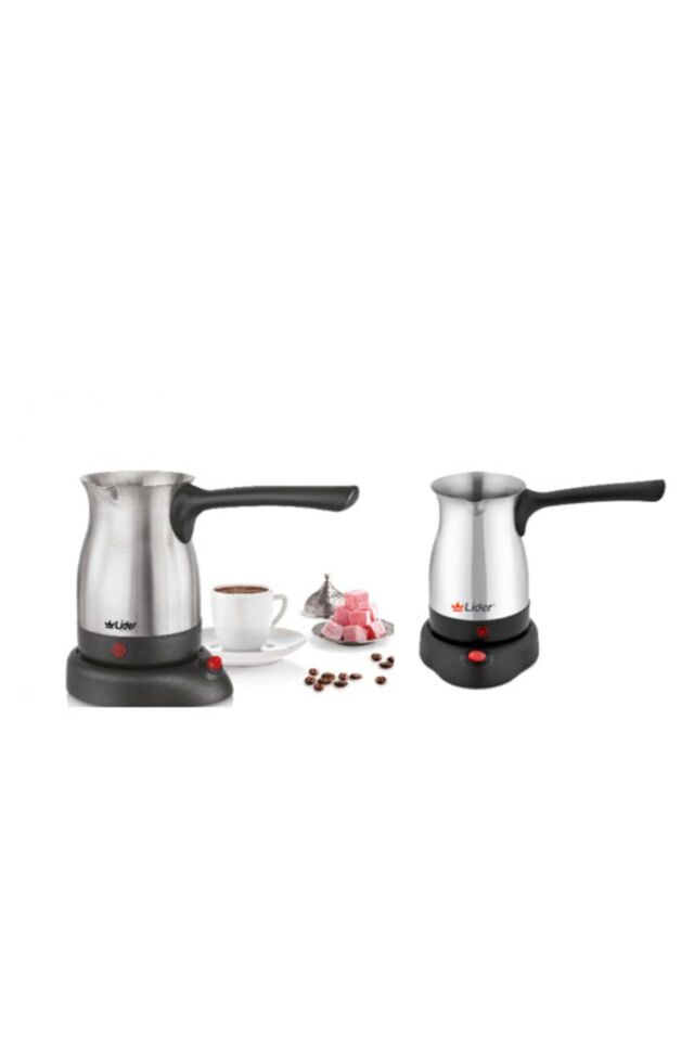Lider Foam Elektrikli Çelik Cezve Kahve Makinesi