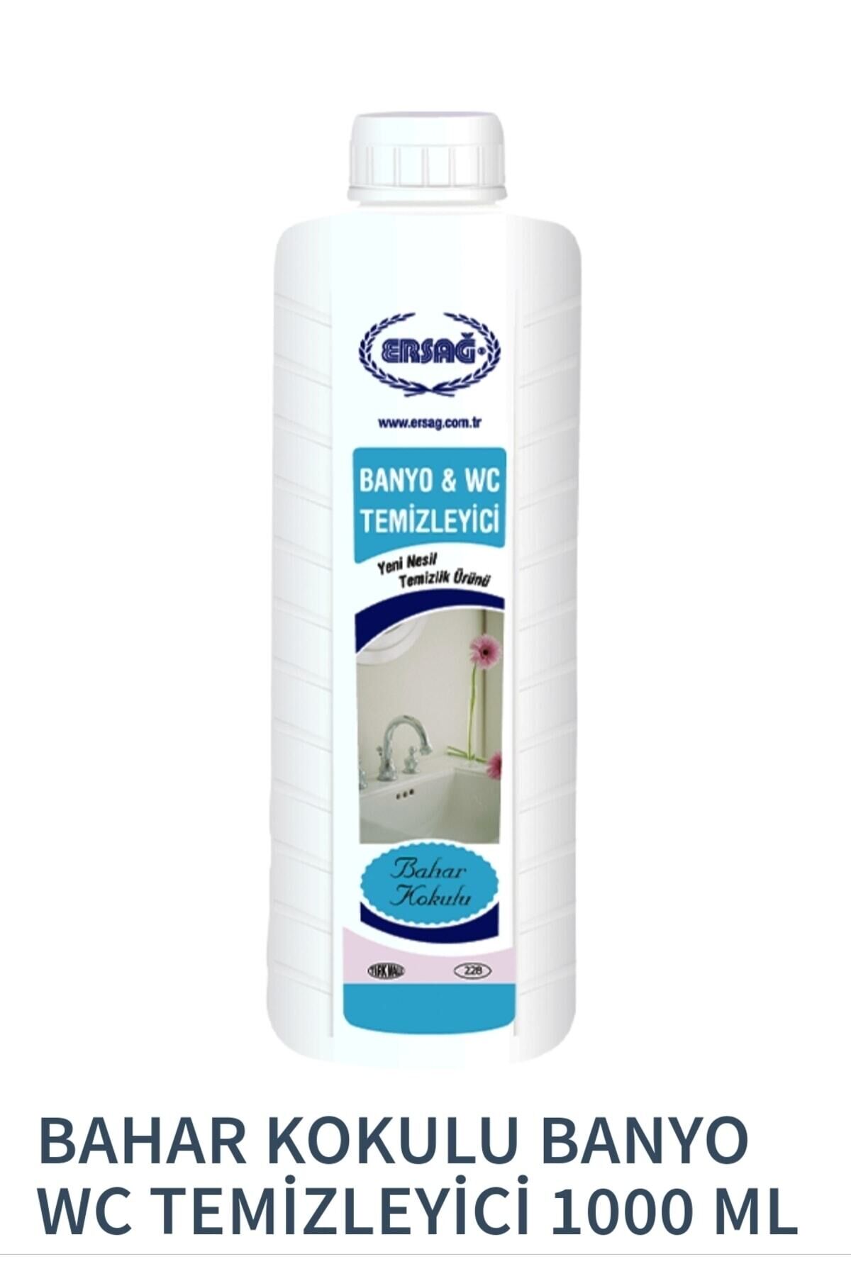 Bahar Kokulu Banyo Wc Temizleyici Ersag 1000 ml