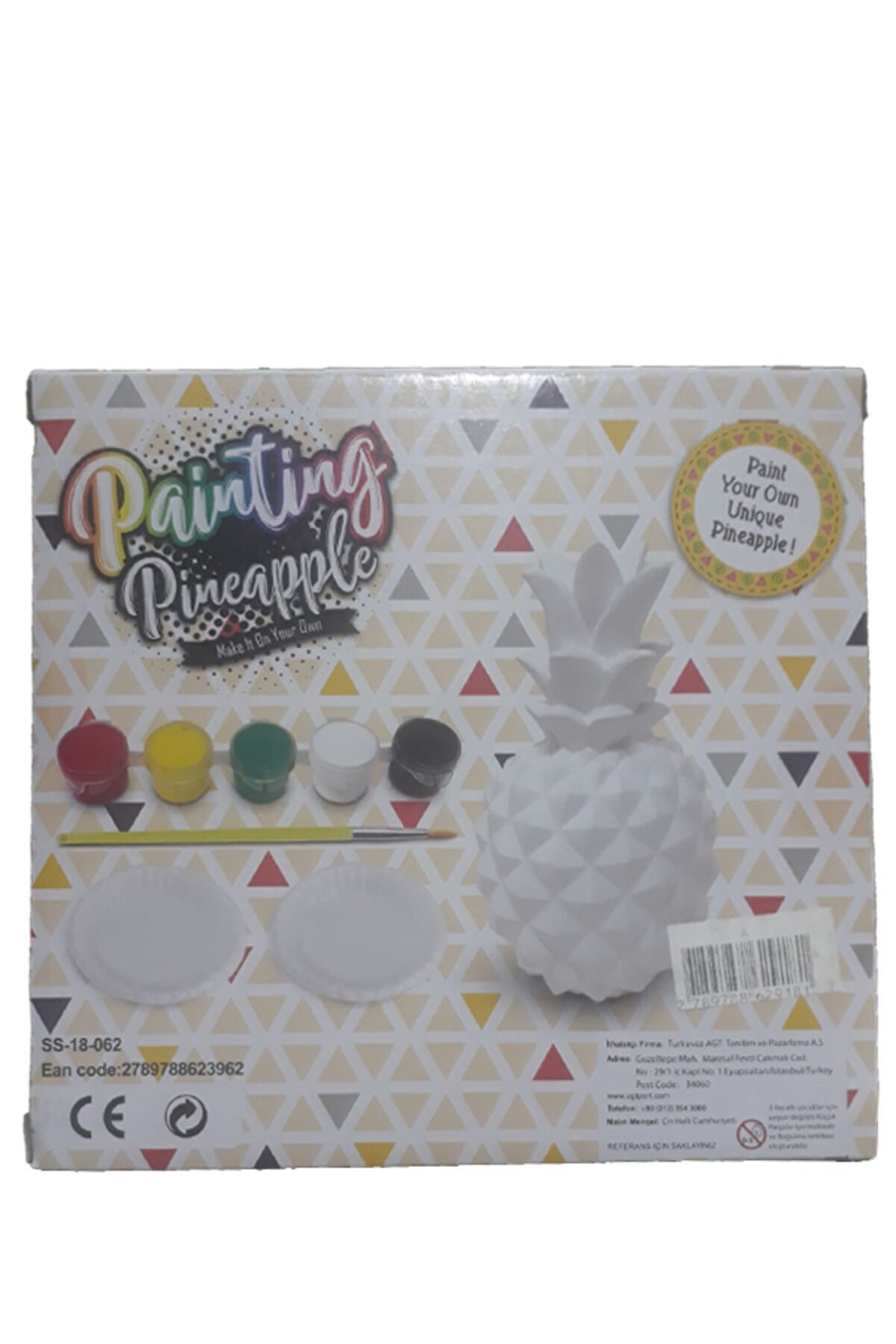 SEW-STAR POİNTİNG PİNEAPPLE-ANANAS BOYAMA SETİ