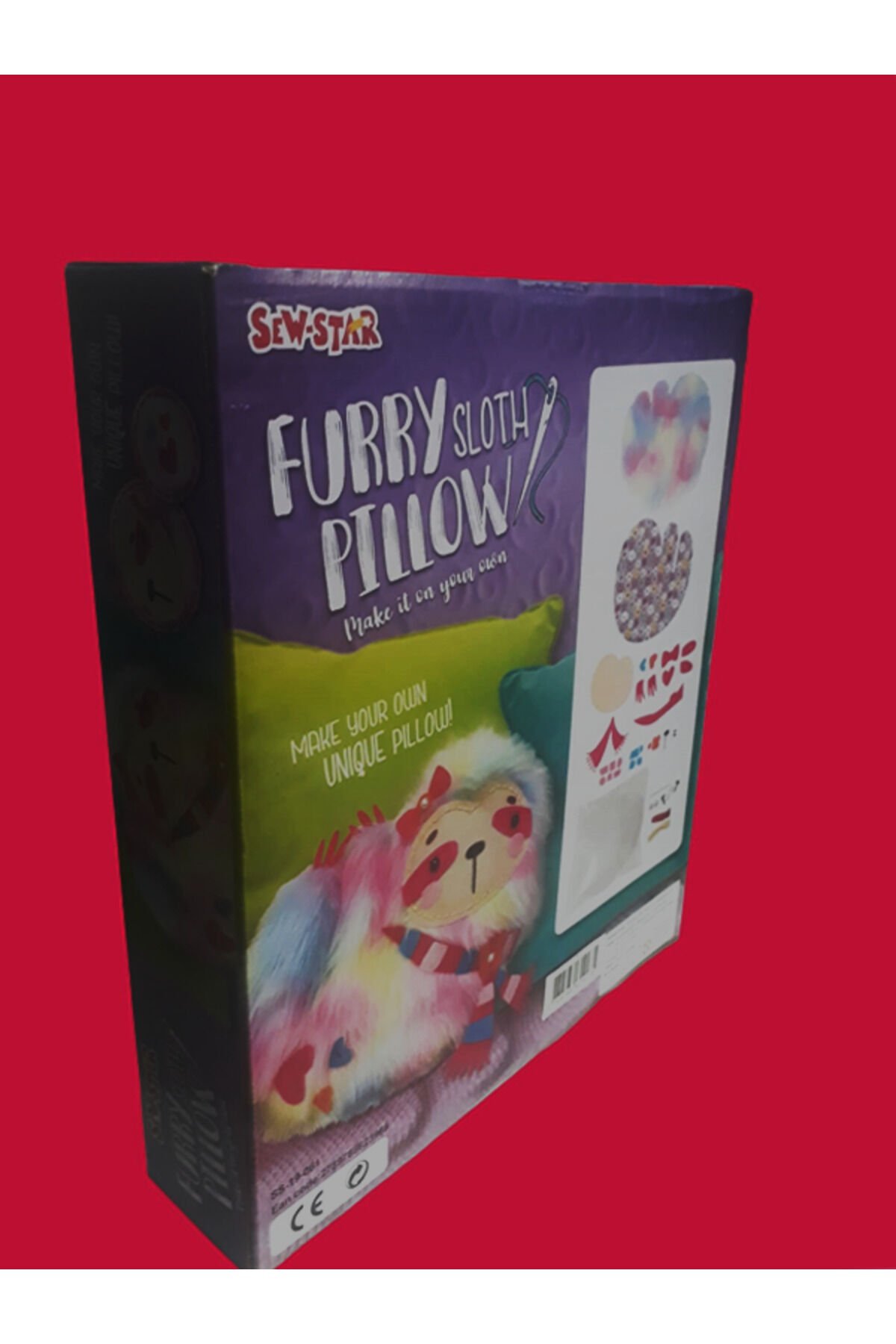 SWE-STAR FURRY SLOTH BAG CHARM-PELUŞ SÜS-BÜYÜK KÖPEK