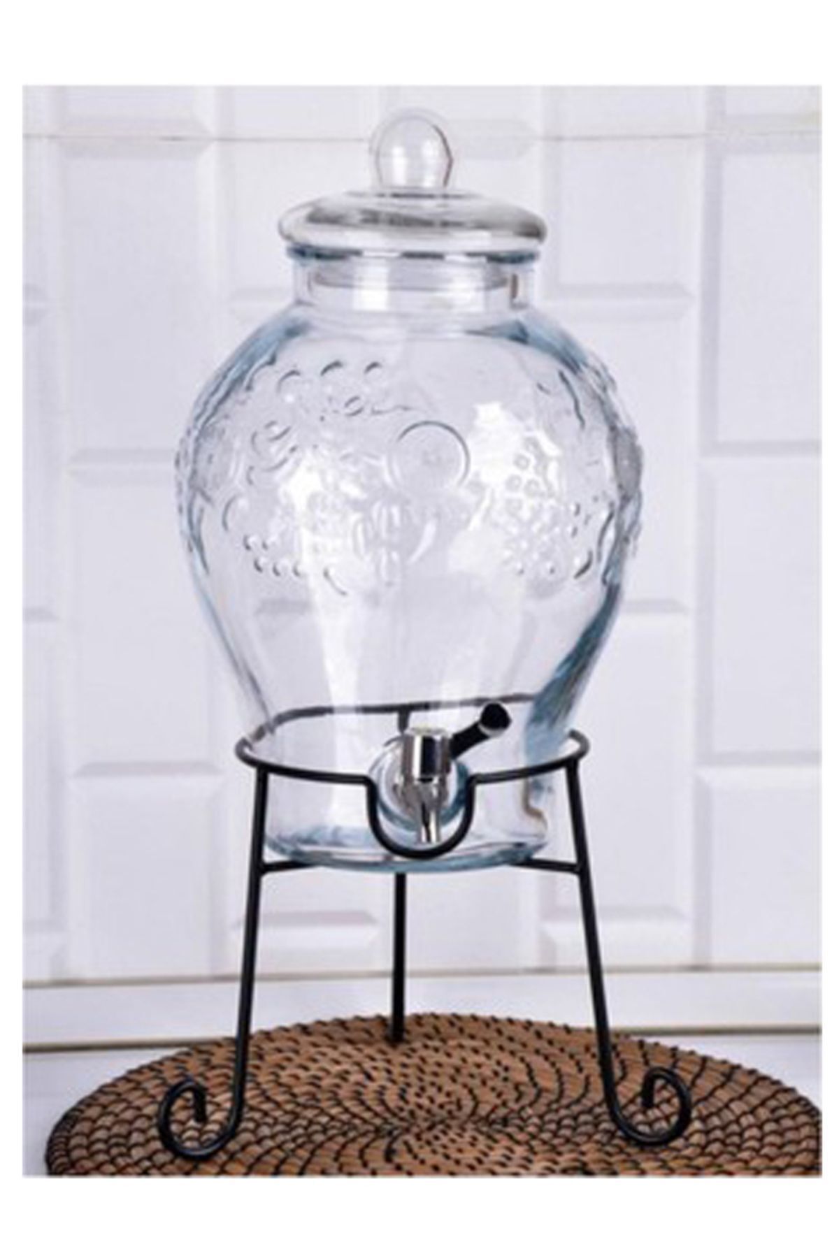 Perotti Cam Sebil, Damacana, Yuvarlak Şerbetlik 6 Lt