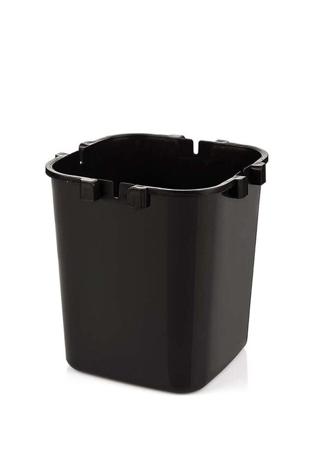 Sihirli Çöp Kovası | Tutma Saplı Sihirli Iç Kovalı Tezgah Üst Mutfak Çöp Kovası 4 Lt - Beyaz