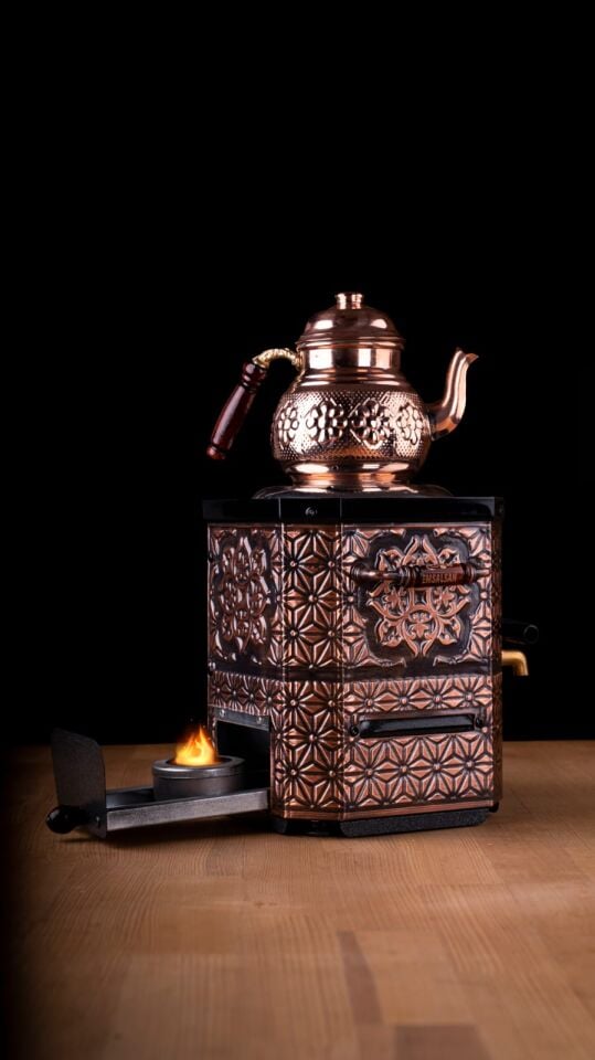 Emsalsan Bakır Semaver (JEL YAKITLI)