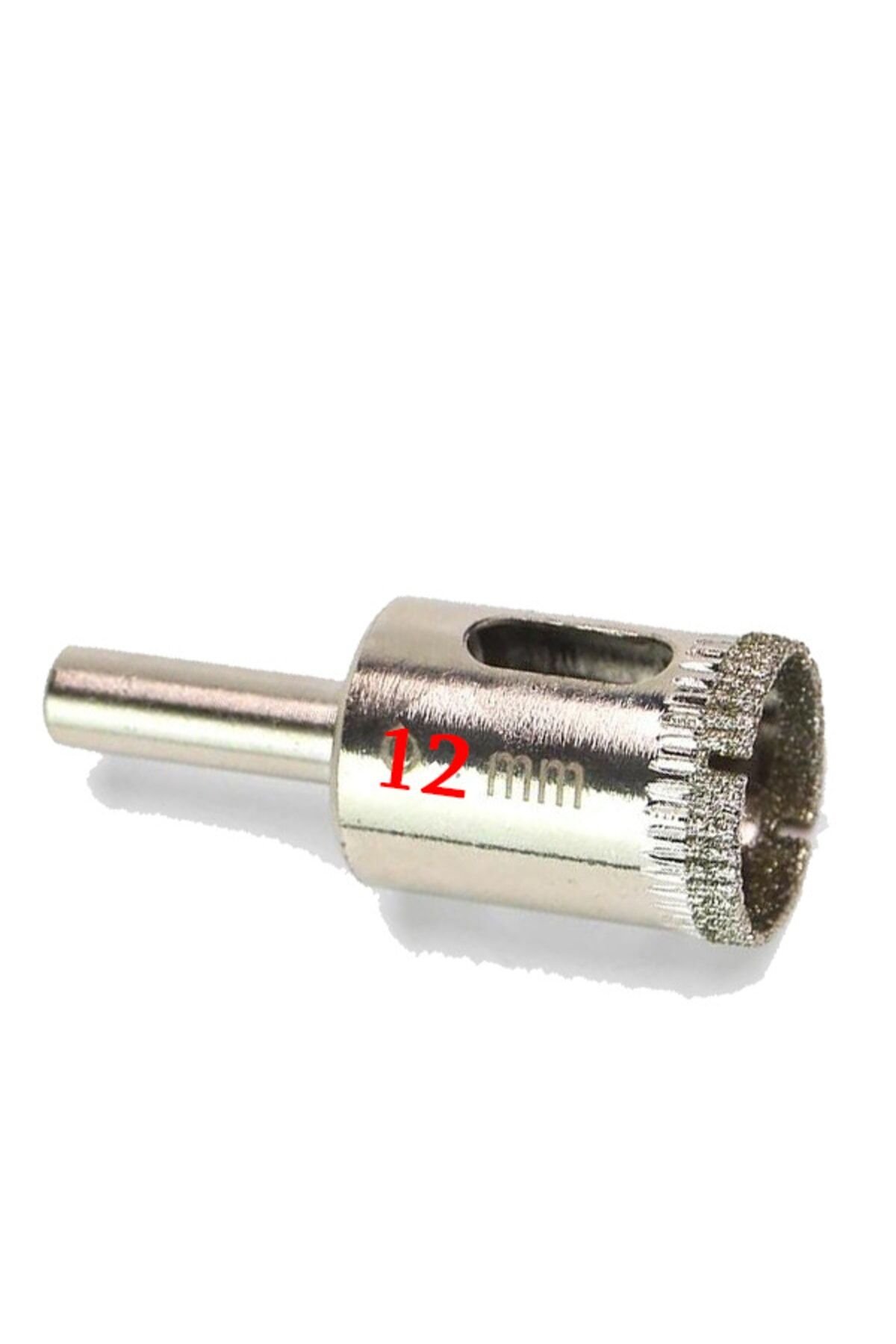 Mermer Granit Fayans Cam Yuvarlak Delme Panç Elmas Uç Yuvarlak Açma Matkap Için Karot 1,2cm (12mm)
