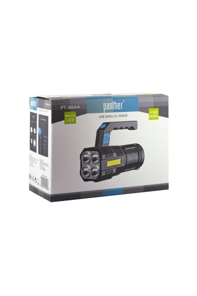 Pt-8844 5w Usb Şarjlı El Feneri
