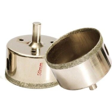 Mermer, Granit, Fayans, Cam Delme Panç, Elmas Uç, Yuvarlak Açma Matkap Için Karot (50mm)