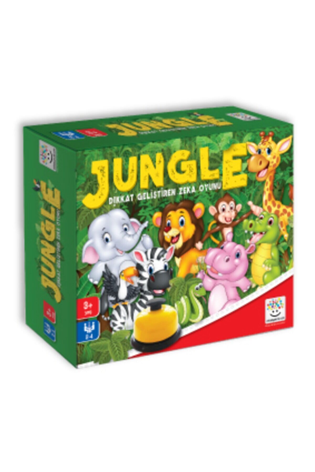 Yükselen Zeka Jungle 3+ Yaş ( Dikkat Geliştiren Zeka Oyunu)
