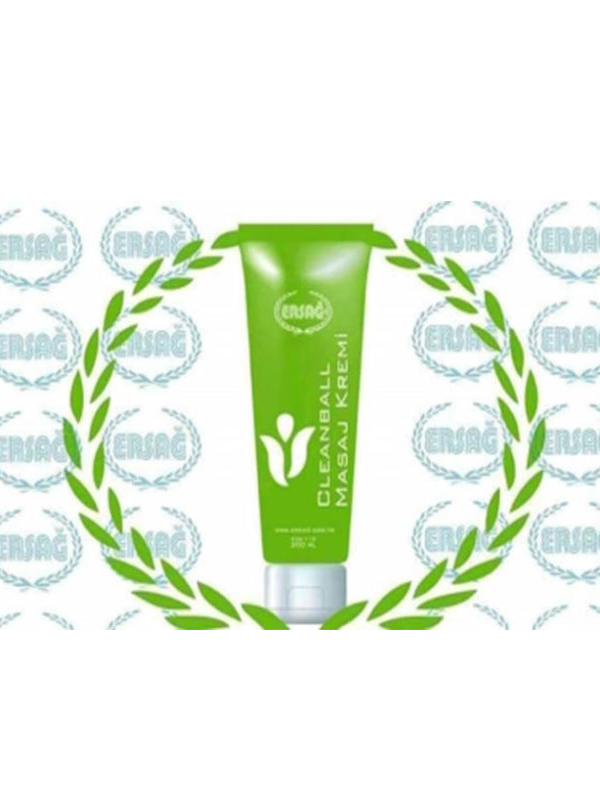 Ersağ Cleanball Masaj Kremi 200ml 2Li Set