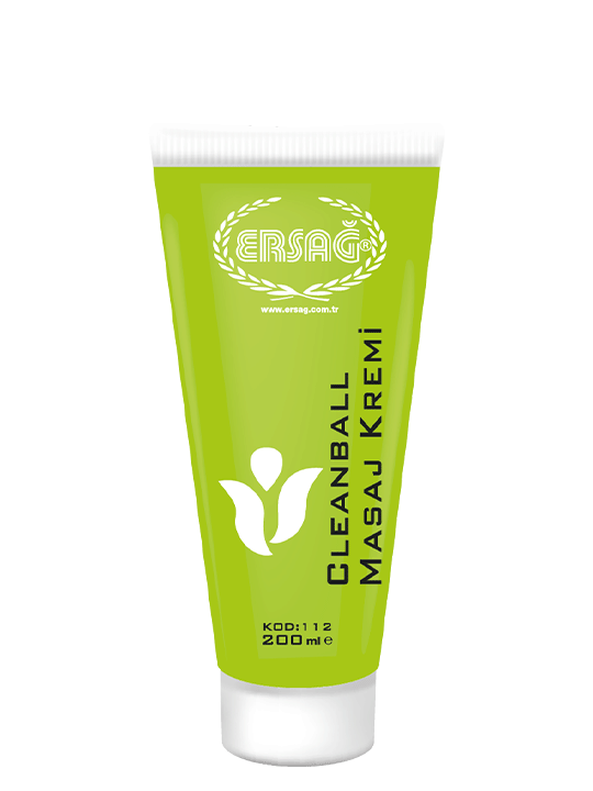 Ersağ Cleanball Masaj Kremi 200ml 2Li Set
