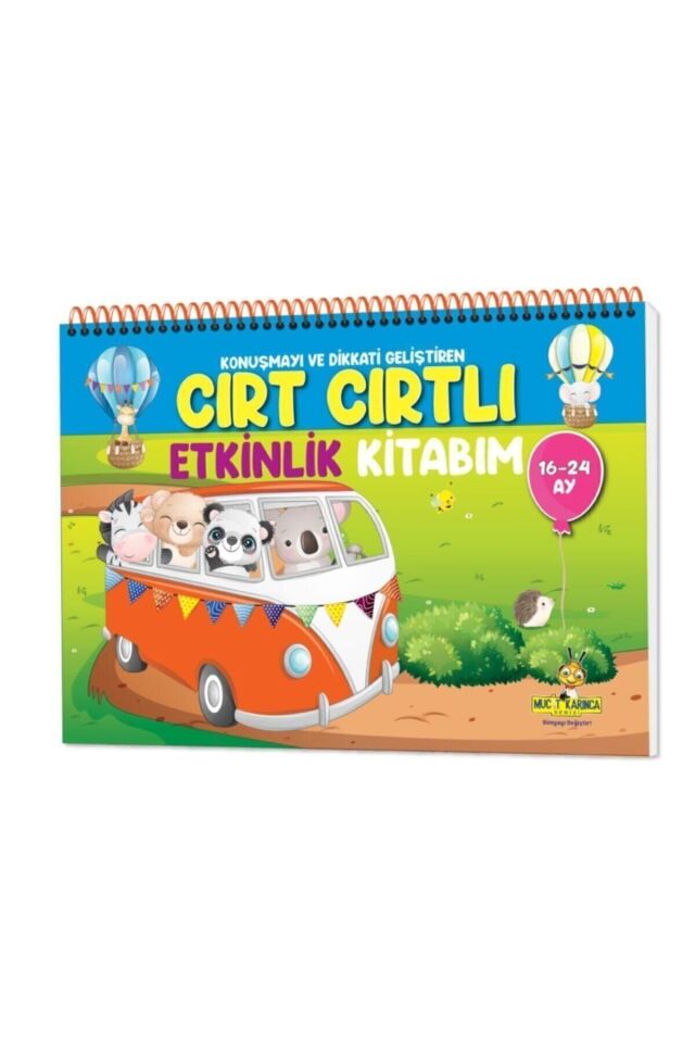 Yükselen Zeka Cırt Cırtlı Etkinlik Kitabım 16-24 Ay Ve 2-4 Yaş