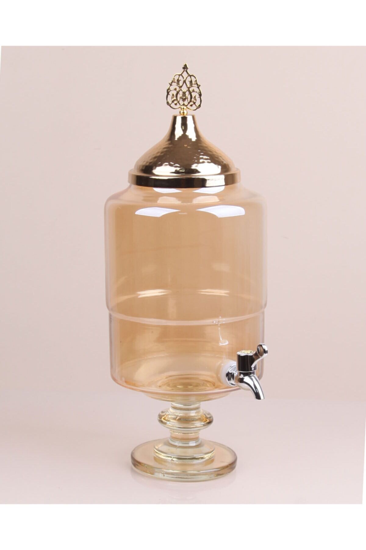 Cam Sebil Bal-altın Cam Ayaklı 5 Litre