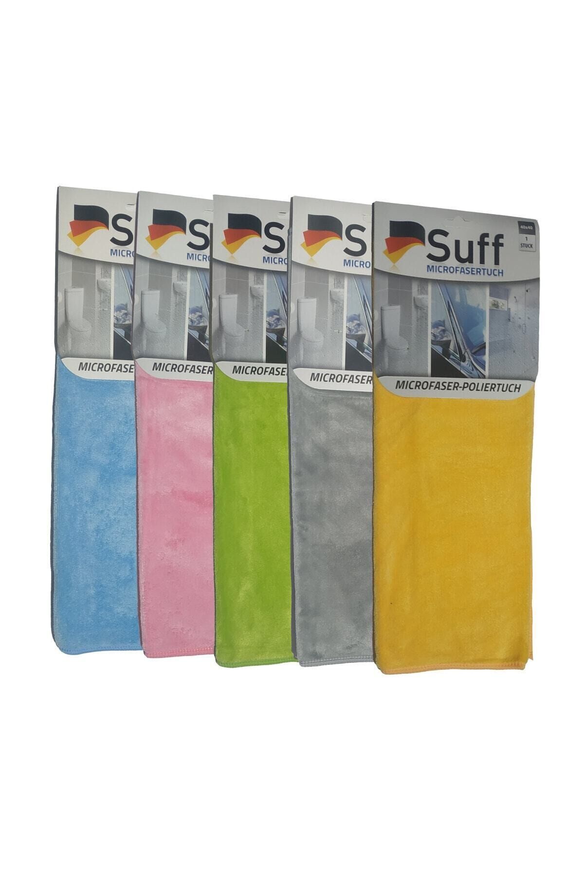 Mikrofiber Oto Pasta, Cila Ve Kurulama Bezi (40x40cm - Kadife Çiçeği)