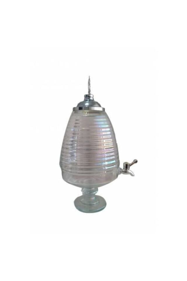 Cam Sebil, Damacana, Şerbetlik, Yağdanlık Musluklu 5 Lt.