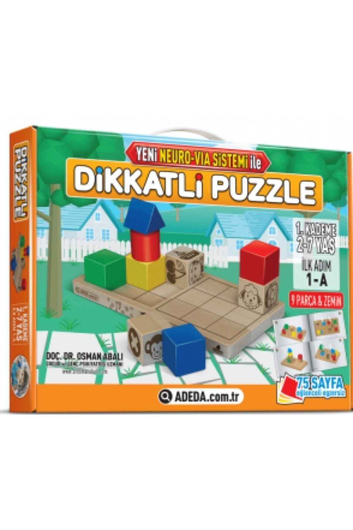 Dikkatli Puzzle 2-7 Yaş 1. Kademe