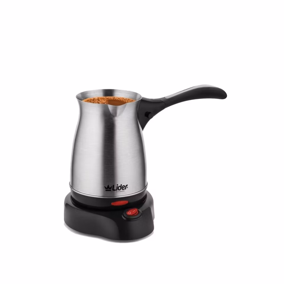Lider Lk 317 Foam Elektrikli Çelik Türk Kahve Makinası