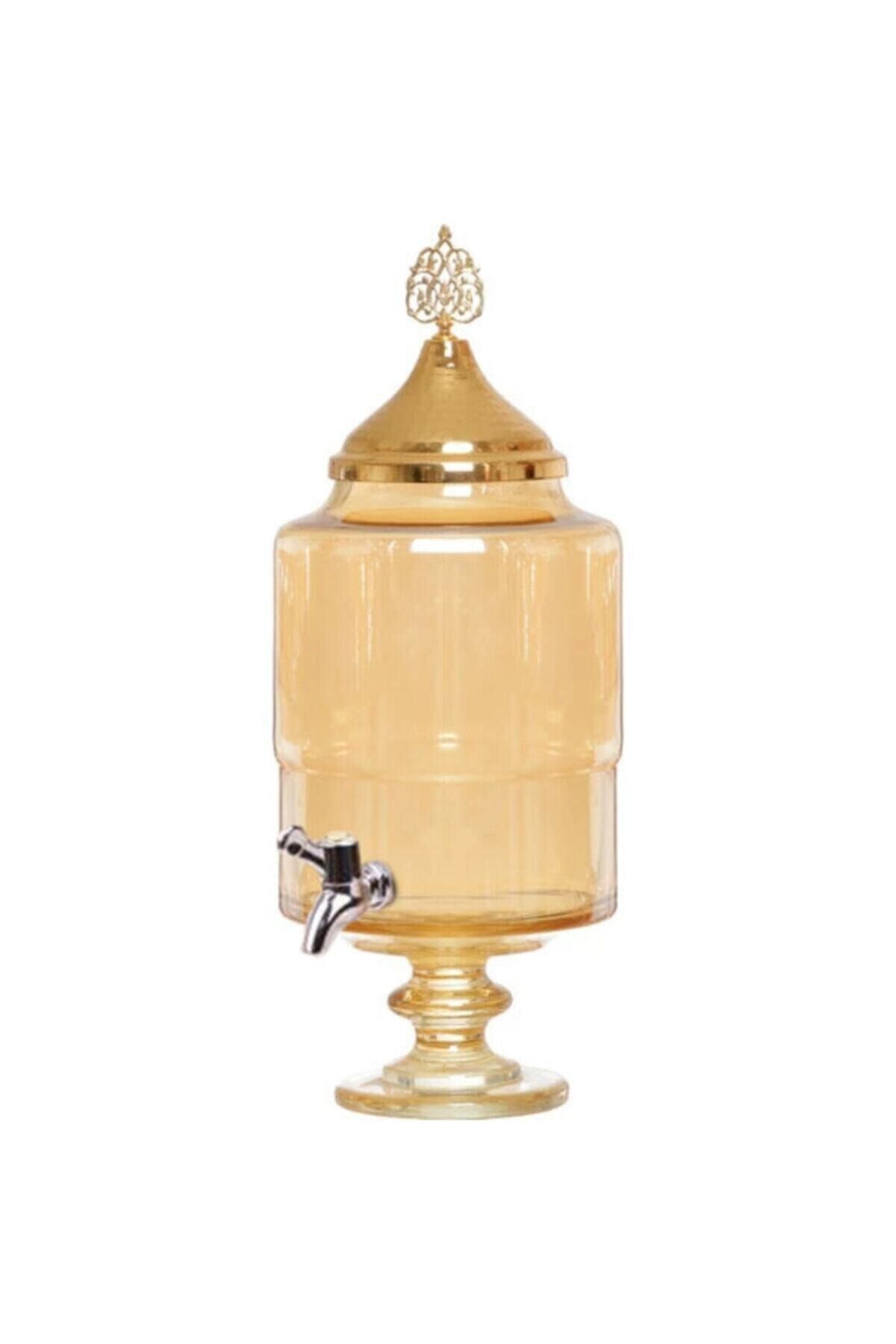 Kristal Cam Damacana, Şerbetlik, Musluklu 5lt