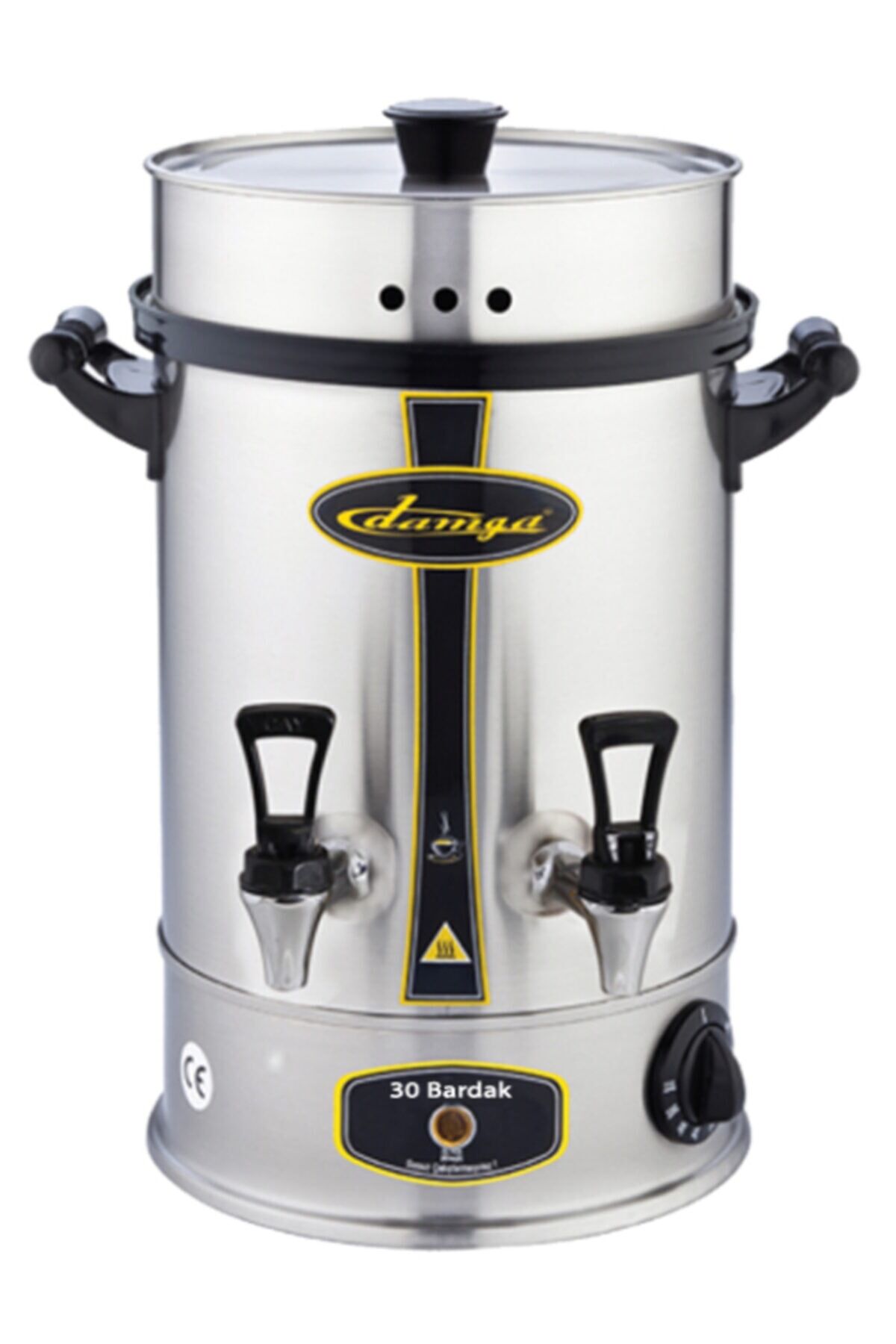 Metalik Damga 160 Bardak 16 Litre Çay Makinesi