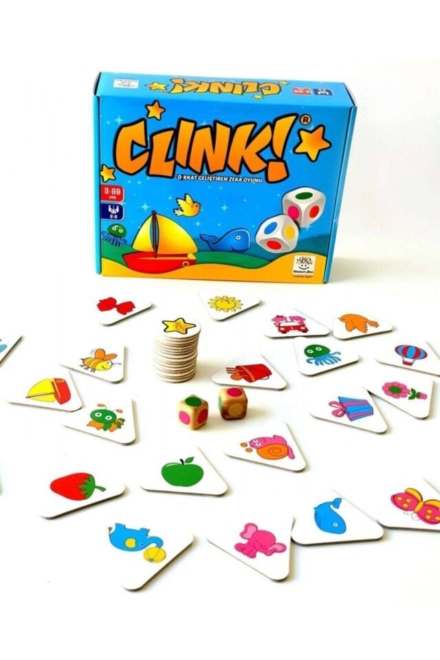 3+yaş Clink-yükselen Zeka-dikkat Geliştiren Zeka Oyunu