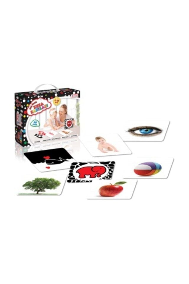 Yükselen Zeka 0-12 Ay Bebek Zeka Kartları Zeka Gelişimi Eğitici