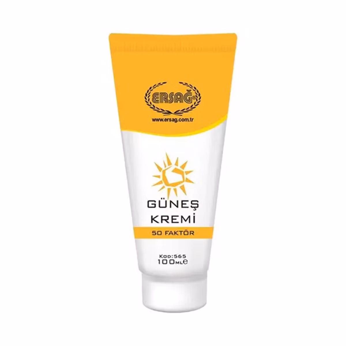 Ersağ Güneş Kremi 50 Faktörlü 100 ml