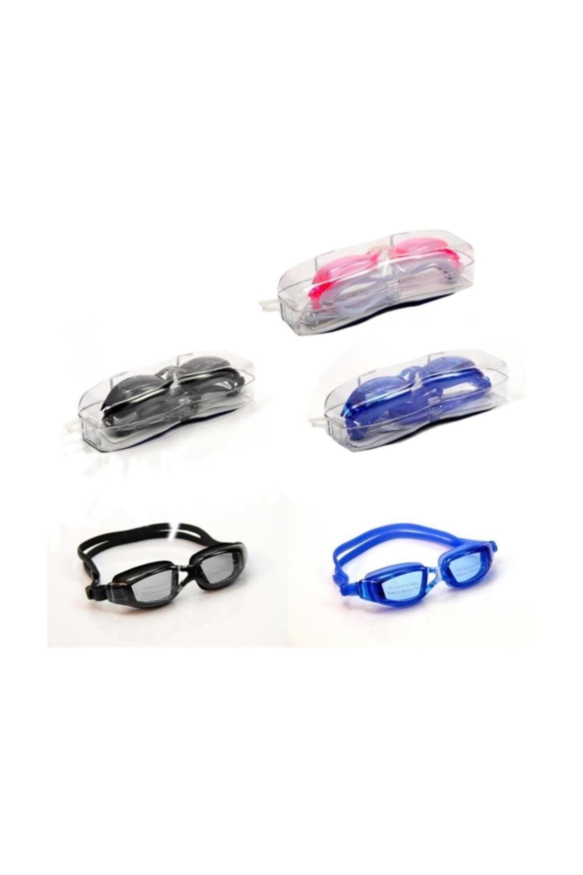 Yüzücü Gözlüğü Mavi Kutuda